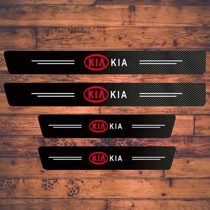 Carbon Fiber Door Sill Protector (Pack of 8)