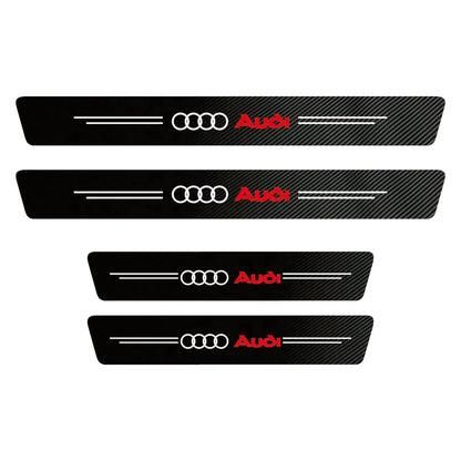 Carbon Fiber Door Sill Protector (Pack of 8)